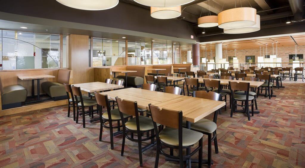 Bethel University Dining Area