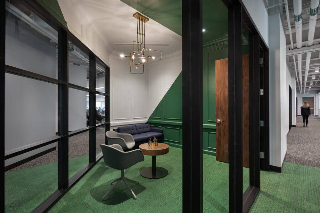 Northern Trust, furnished by Atmosphere Commercial Interiors