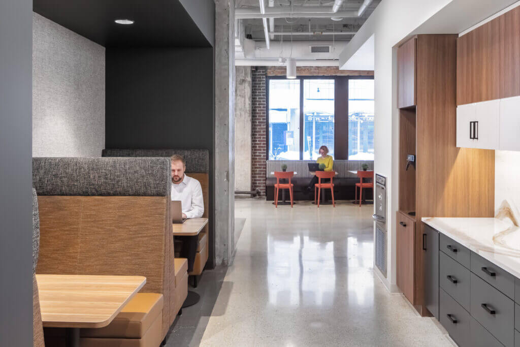 Meet Minneapolis workspace shared lounge areas