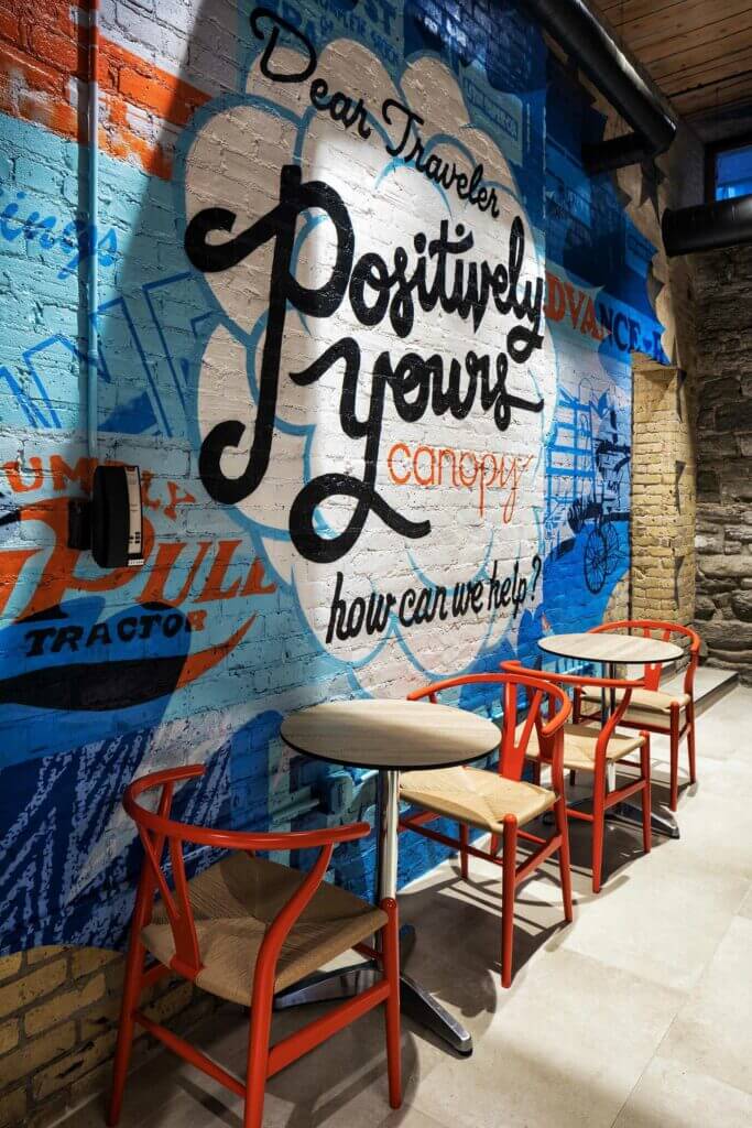 Canopy by Hilton Minneapolis project furnished by the Atmosphere Hospitality Team