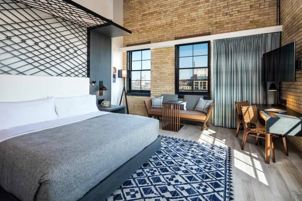 Canopy by Hilton Minneapolis project furnished by the Atmosphere Hospitality Team