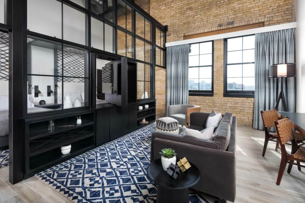 Canopy by Hilton Minneapolis project furnished by the Atmosphere Hospitality Team