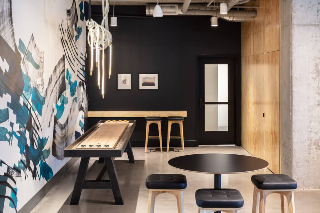 Rafter Apartments furnished by Atmosphere Commercial Interiors