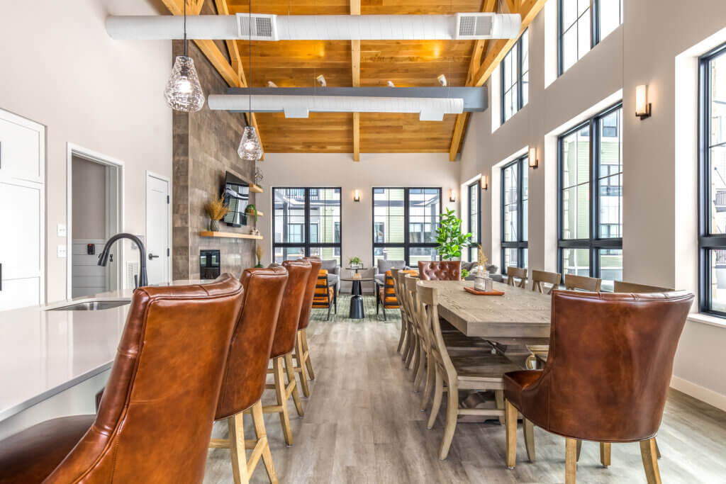 Woodspire luxury living apartments located in Eau Claire WI