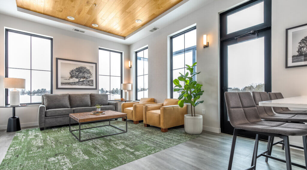 Woodspire luxury living apartments located in Eau Claire WI