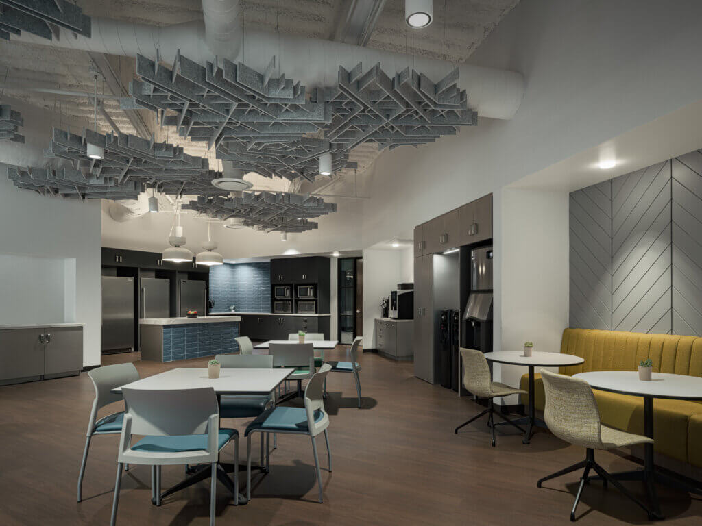 Northern Trust breakroom