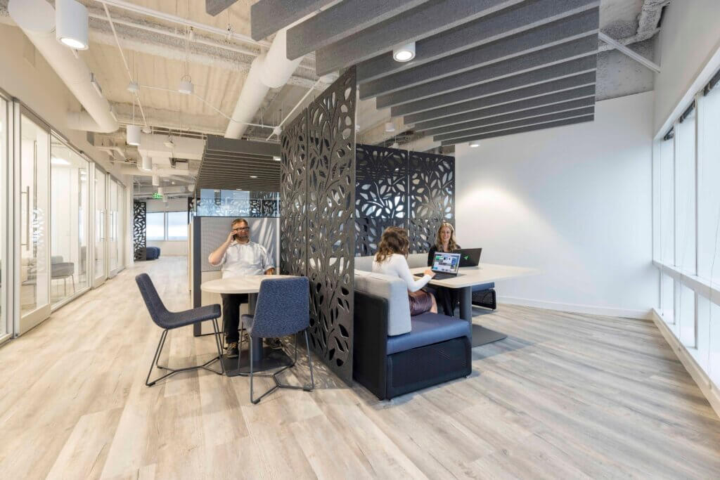 Bremer Bank furnished by Atmosphere Commercial Interiors, designed by Spectrum