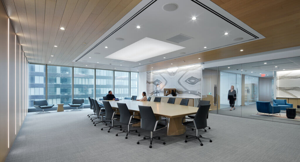 Gateway 22 multi-office relocation in Minneapolis, MN, furnished by Atmosphere Commercial Interiors