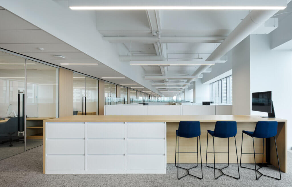 Gateway 22 multi-office relocation in Minneapolis, MN, furnished by Atmosphere Commercial Interiors